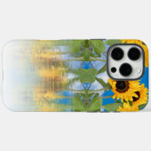 Zonnebloem Case-Mate iPhone case (Achterkant (horizontaal))