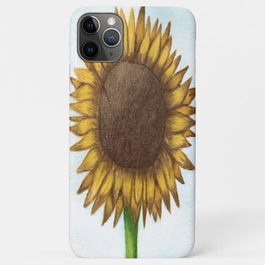 zonnebloem Case-Mate iPhone case (Achterkant)
