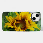 Zonnebloem Case-Mate iPhone Case (Achterkant (horizontaal))