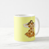 Zonnebloem Christelijke angel Koffiemok (Voorkant rechts)