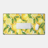 Zonnebloem Citroen Bloesem Bureaumat (Keyboard & Muis)