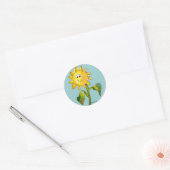 Zonnebloem Clipart Sticker 11 (Envelop)
