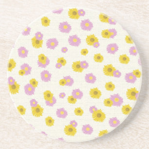 Zonnebloem Coaster Zandsteen Onderzetter