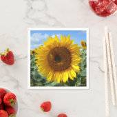 Zonnebloem Cocktail Papieren servetten (Insitu)