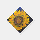 Zonnebloem Cocktail servetten (Hoek)