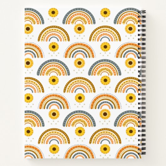 Zonnebloem Collectie: notitieboeken van de wervelk (Achterkant)