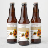 Zonnebloem Collectie - Tafelnummer Bier Etiket (Flessen)