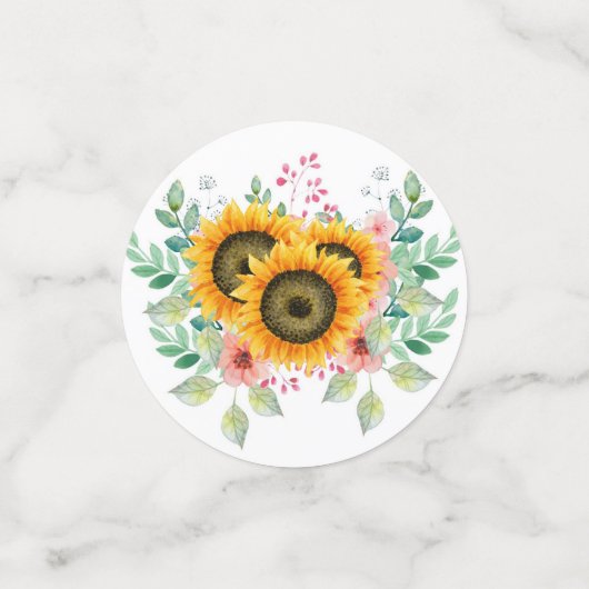 Zonnebloem Confetti (Kleine voorkant)