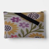 Zonnebloem cosmetic tas (Achterkant)