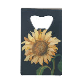 Zonnebloem Creditkaart Flessenopener (Achterkant)