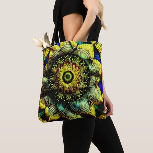 zonnebloem Creed: Tote Bag (Dichtbij)