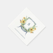 Zonnebloem Crest Wedding | douchen | cocktailserve Servet (Hoek)