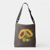 Zonnebloem Crossbody Tas (Voorkant)