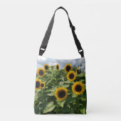 Zonnebloem Crossbody Tas (Voorkant)