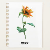 Zonnebloem Custom Year Planner (Voorkant)