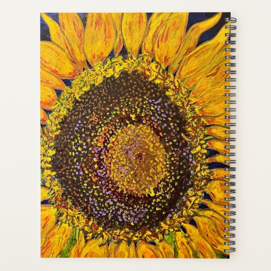 Zonnebloem Dag Planner Kalender (Achterkant)