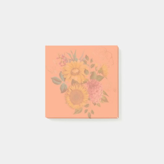 Zonnebloem Dagen Post-it Opmerkingen Post-it® Notes (Voorkant)