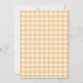 Zonnebloem Daisy Bee Mama to Bee Baby shower Kaart (Achterkant)