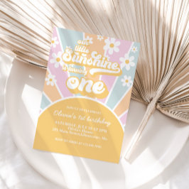 Zonnebloem daisy boho bloem pastelkleur eerste ver kaart