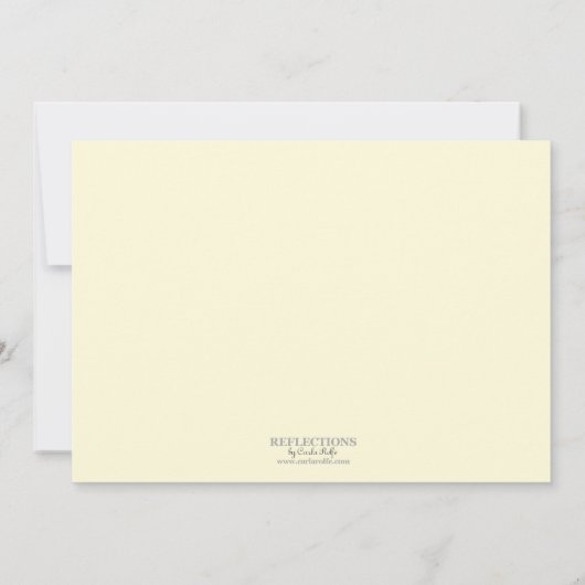 Zonnebloem|Daisy Engagement Party Kaart (Achterkant)