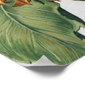 Zonnebloem  Damask Wallpaper Collage Poster (Hoek)