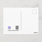 Zonnebloem Dank je Briefkaart (Achterkant)