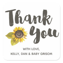 Zonnebloem Dank je wel.