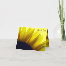 Zonnebloem dank u kaarten (bericht binnen)