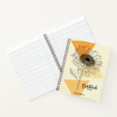 Zonnebloem Dankbaarheid Tijdschrift, Wet van Aantr Notitieboek (Binnen)