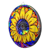 Zonnebloem_ Dartbord (Voorkant Rechts)