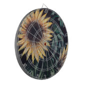 Zonnebloem Dartbord (Voorkant Links)