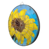 Zonnebloem Dartbord (Voorkant Rechts)