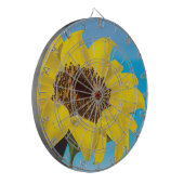 Zonnebloem Dartbord (Voorkant Links)