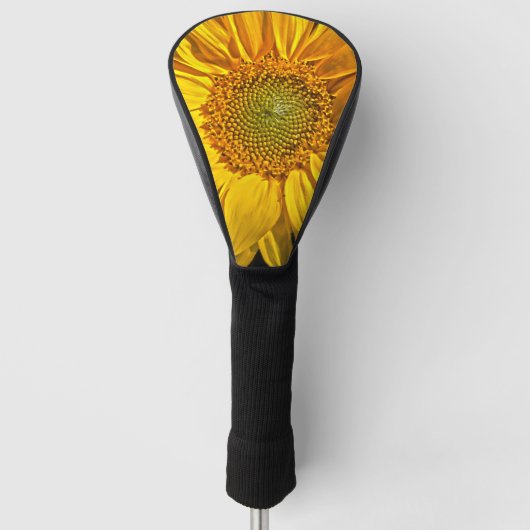 Zonnebloem dcm golfheadcover (Voorkant)