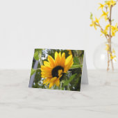 Zonnebloem @ de Tuin van de Kinderen Kaart (Gele Bloem)