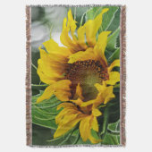 Zonnebloem Deken (Voorkant Verticaal)