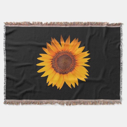 Zonnebloem Deken (Voorkant)