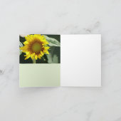 Zonnebloem Delight Kaart (Binnen)