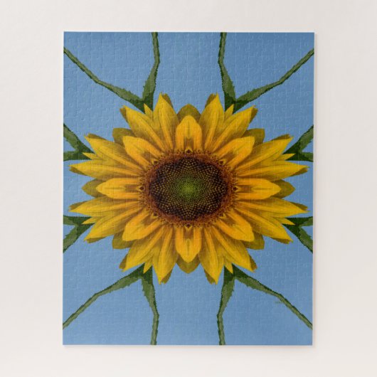 Zonnebloem Delight.... Legpuzzel (Verticaal)