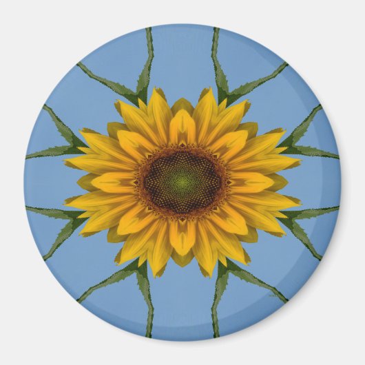 Zonnebloem Delight... Magneet (Voorkant)