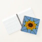 Zonnebloem Delight... Notitieboek (Binnen)