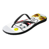 Zonnebloem Dentistische Teenslippers (Schuin)