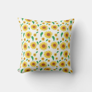 Zonnebloem Design Pattern Kussen