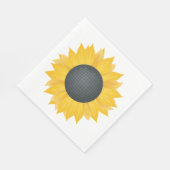 Zonnebloem Disco Ball Retro Party Vibe Servet (Hoek)