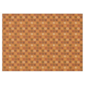 Zonnebloem Doodle Earthtone Hand-Drawn Pattern Tafelkleed (Voorkant (Horizontaal))