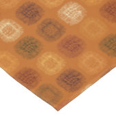 Zonnebloem Doodle Earthtone Hand-Drawn Pattern Tafelkleed (Gekanteld)