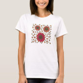 Zonnebloem Doodle T-shirt (Voorkant)