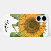  zonnebloem door Basilius Besler Case-Mate iPhone Case (Achterkant (horizontaal))