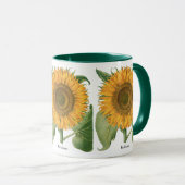  zonnebloem door Basilius Besler Mok (Voorkant rechts)