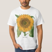 Zonnebloem door Basilius Besler T-shirt (Voorkant)